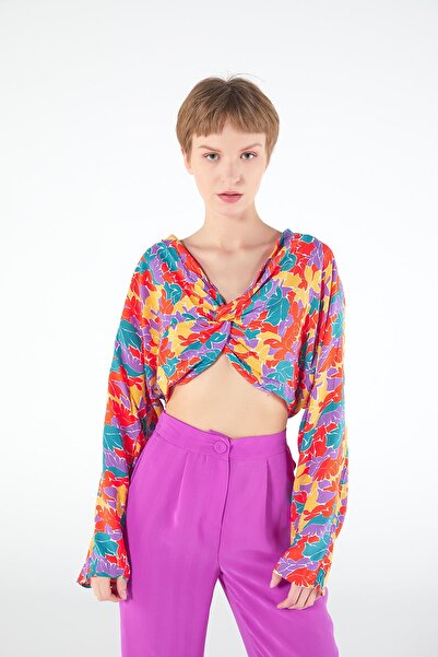 PAULMARK Patterned Blouse