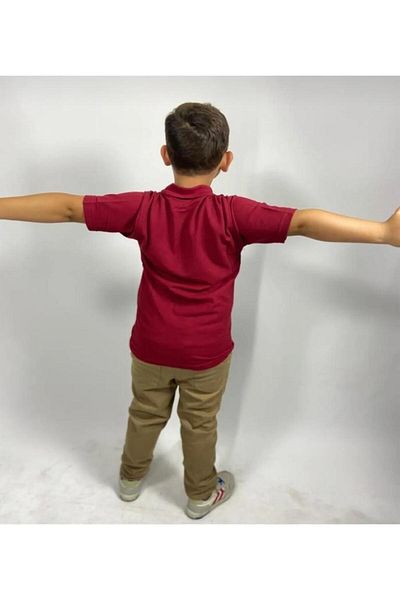 BLUEMOOR Tricou cu mânecă scurtă cu gât polo și școală