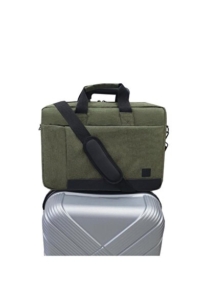 GBMOTION Πράσινη τσάντα φορητού υπολογιστή GBMOTİON 17,3 ιντσών
