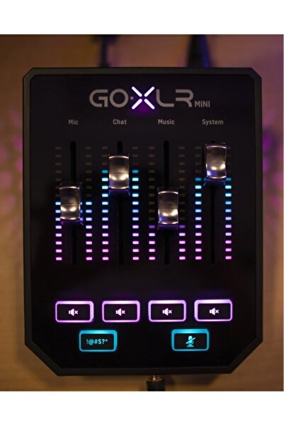 TC Helicon GO XLR MINI Online Broadcast Mixer with USB/Audio Inte