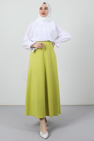 giz astore Φούστα Flared Oil Green