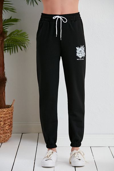 Green Hill Sweatpants, Riot Clothes Printed Pocket