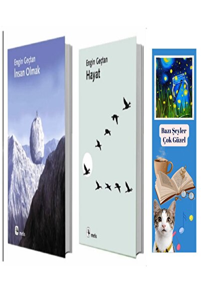 puslurotalar Insan Olmak Hayat ( Engin Geçtan ) Özel Tasarım Ayraç Hediye