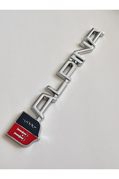 GCP German Car Parts ملصق شارة ملحقات Bmw Alpina (كروم)