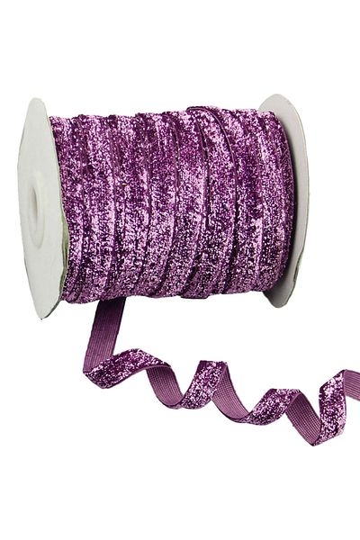 E Elmas Lilac Glitter Ribbon (1cm-5m)