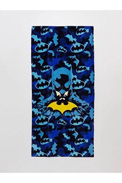 LC Waikiki LCW ACCESSORIES Batman Printed Boys Beach Towel