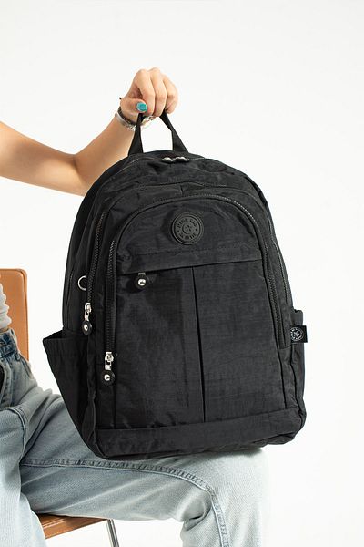 MEGA ÇANTA MAGA BLACK UNISEX KIPLIN BACKPACK AND SCHOOL BAG
