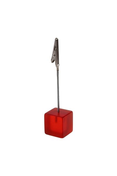 BAYLAR Red Note Holder Metal Clamp Note Holder 669