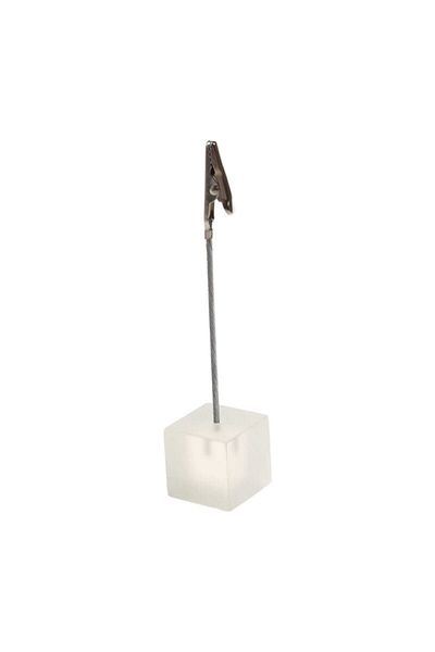 BAYLAR 669 Note Holder Metal Clamp Note Holder White