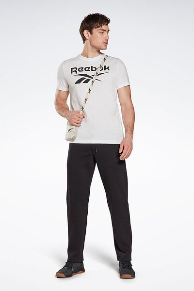 Reebok Pantaloni de trening pentru bărbați RI Left Leg Logo OH Black