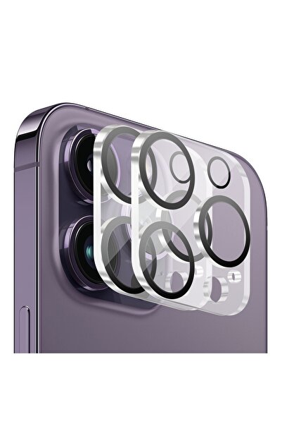 Buff Labs Buff iPhone 14 Pro Max / 14 Pro Camera Lens Protector 2 Adet