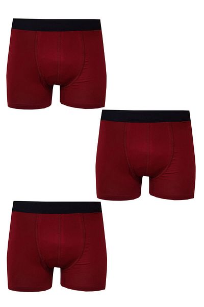 Hepsine Rakip Ανδρικά εσώρουχα 3 τεμαχίων Lycra Modal Boxer Απλό βαμβακερό εσώρουχο υψηλής ποιότητας
