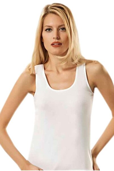 Hepsine Rakip 6-панельна жіноча майка з широкими (товстими) бретелями без рук...