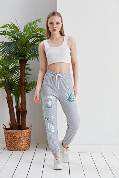 Green Hill california west coast printed summer sweatpants