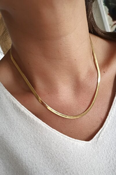 MayellaDesign قلادة سلسلة من الفولاذ الكلاسيكي الإيطالي (45 سم) ضمان لمدة عامين