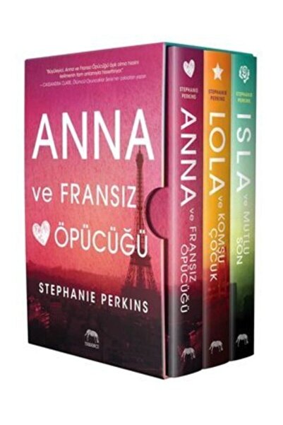 Yabancı Yayınları 3 Kitap Set Anna Ve Fransız Öpücüğü - Lola Ve Komşu Çocuk- ...