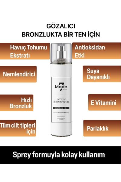 Intense Bronzing Oil - Yoğun Bronzlaştırıcı Yağ