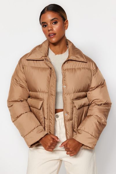 Trendyol Collection Brown Women Winter Jackets Styles, Prices