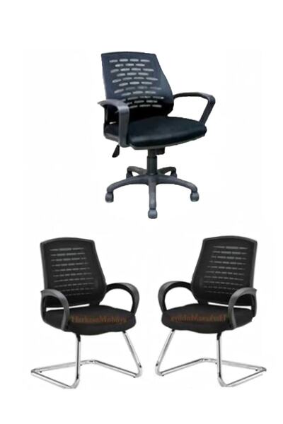 SERS MOBİLYA H-50 Fileli Makam Koltuk Takımı