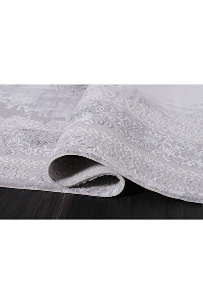Almoss MOCCA KLASİK 5191G GRİ-GRİ MAKİNE HALISI