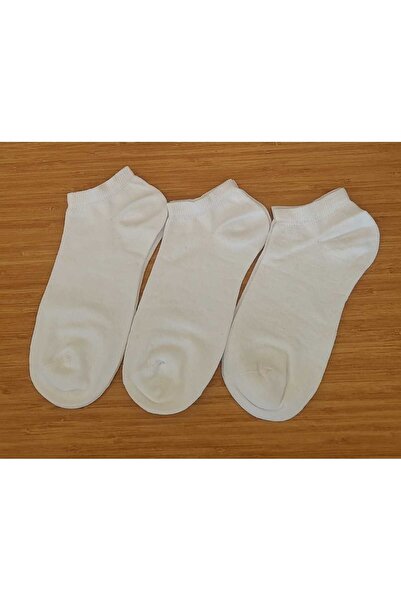 biceps store Women's White Booties Socks 3 Pairs Super Quality