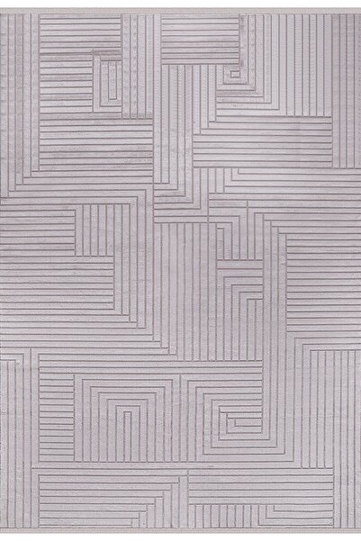 Almoss THE MİA 5878G L.GREY-GREY AKRİLİK MAKİNE HALISI