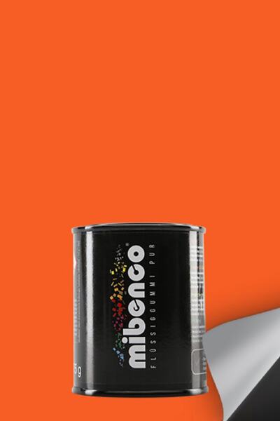 Kaizen Market Mibenco El Aletleri Ekipman Kauçuk Kaplama Boyası Turuncu