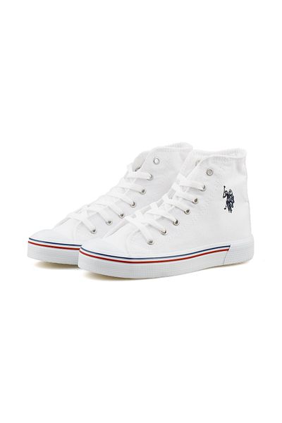 U.S. Polo Assn. U.S. Polo Assn.Penelope High - Pantofi albi casual pentru femei101341038