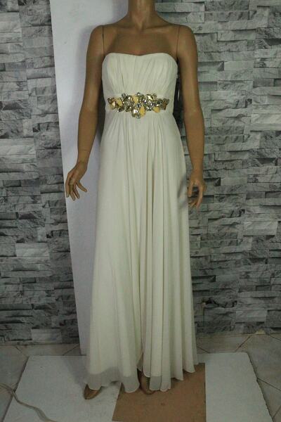 Bilgiçler elbise beyaz