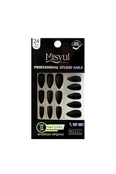Misyul Takma Tırnak Tak Ve Çık, Sticker Yapıştırıcı, Portakal Çubuğu, Törpü Set