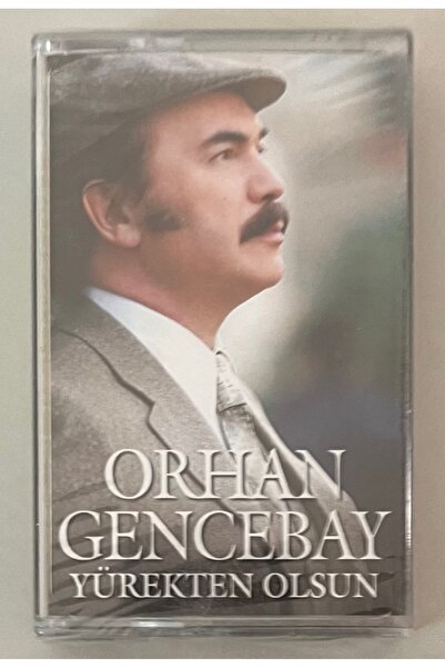 Plakevi İzmir Orhan Gencebay Yürekten Olsun Kaset (Jelatininde Sıfır Dönem Ba...