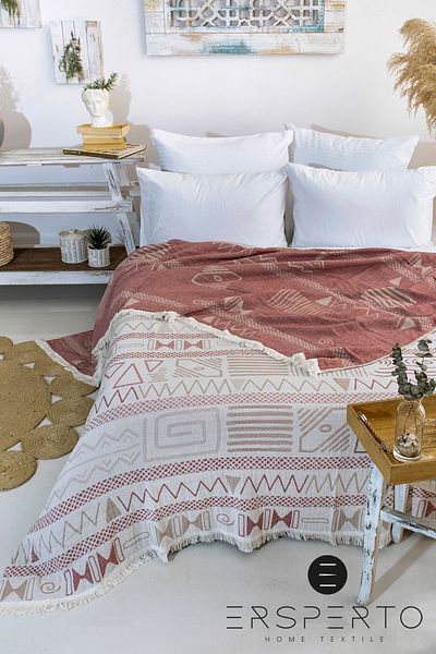 Ersperto 3 Layer Otantica Jacquard Woven Double Pike 200x240 Cm.