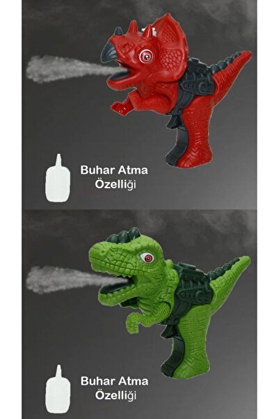 YILDIRIM OYUNCAK Sesli Işıklı Buhar Atan 2'li Dinazor Seti