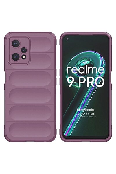 Microsonic Realme 9 Pro 5G Kılıf Oslo Prime Lila