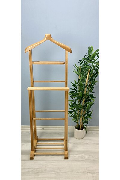 GOXAWEE Ahşap İkili Dilsiz Uşak Ham Cilalı