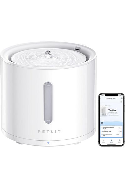 Petkit EVERSWEET Solo 2 Dog Cat Water Fountain with Wireless Pump