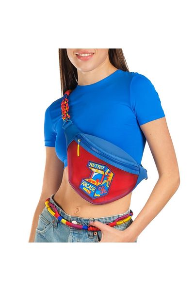 Happy-Nes Pop Waist And Shoulder Bag