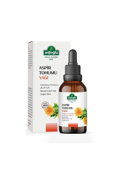 Arifoğlu 50 ml 100% Pure and Natural Safflower Seed Oil