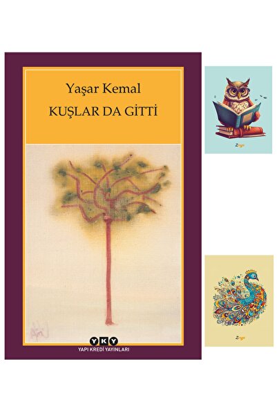 Yapı Kredi Yayınları Kuşlar Da Gitti - Yaşar Kemal - 9789750807213 - (2 NOT D...