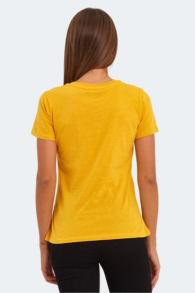 Slazenger KORNELI I تي شيرت نسائي الخردل
