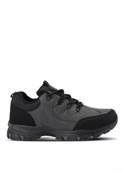 Slazenger DEPEND Ανδρικές Μπότες Σκούρο Γκρι / Μαύρο