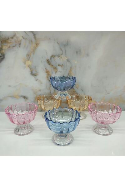 yeşil salata 6'lı Çerezlik Kahvaltılık Reçellik Tatlı Cup Dondurmalık Sunumluk