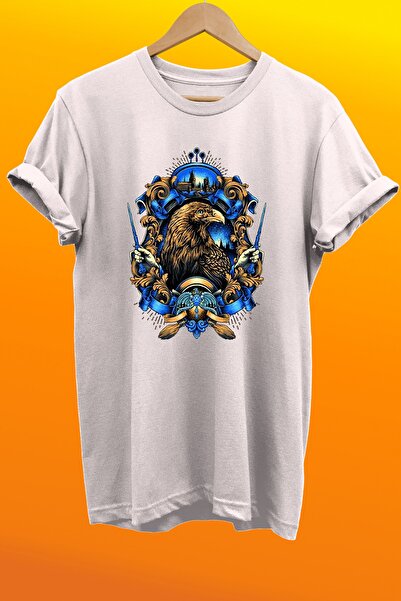 remonz Tricou supradimensionat, 100% bumbac, cu imprimeu Rawenclaw