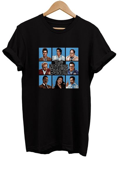 remonz Μπλουζάκι Seinfield Printed 100% Cotton Oversize