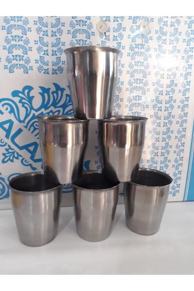 Metalica Krom Bardak 6 Lı