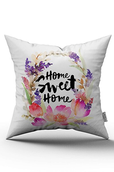 Cango Home Beli dom, slatki dom, dekorativni Digitalna štampa Jastuk Jastučni...