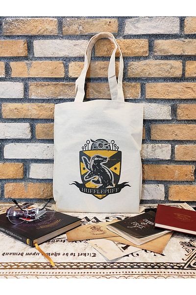 Sihir Dükkanı Hufflepuff Cloth Bag