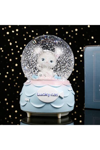 Giftpoint Kedi Kar Küresi