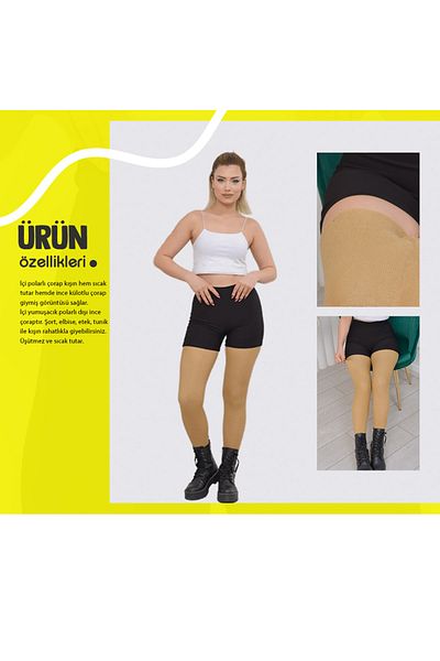SAUNA SUIT Unisex Women's/Men's Winter Fleece Socks - Thermal Warm, Skin Color