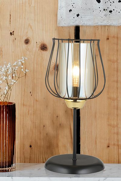 Kraliçe Luxury Chandelier - Black Table Lamp Parachute